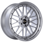 BBS LM Diamond Silver Center / Diamond Cut Lip Wheel (20x10.5 5x120 +15)