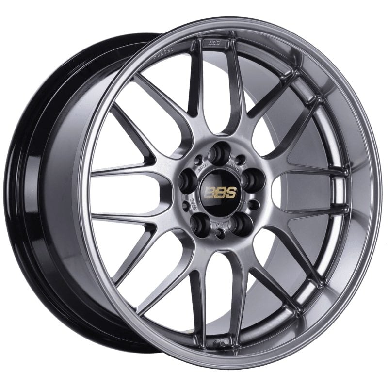 BBS RG-R DIAMOND BLACK CENTER / DIAMOND CUT LIP WHEEL (19×10 5×120 +25)