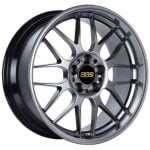 BBS RG-R Diamond Black Center / Diamond Cut Lip Wheel (19x10 5x114.3 +38)