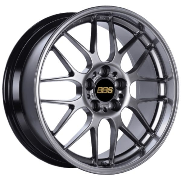 BBS RG-R Diamond Black Center / Diamond Cut Lip Wheel (19x10 5x114.3 +38)