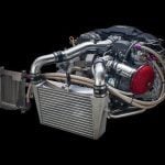 HKS Bolt-On Turbo Kit for Toyota 86 Installed on Engine w Oil Cooler