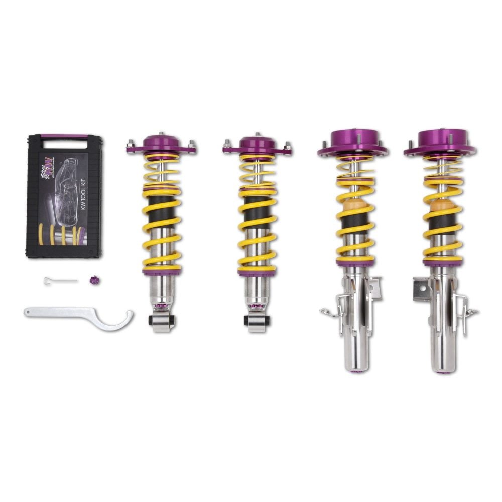KW V3 Clubsport Coilover Kit for Scion FR-S  Subaru BRZ  Toyota 86 What's in the Box