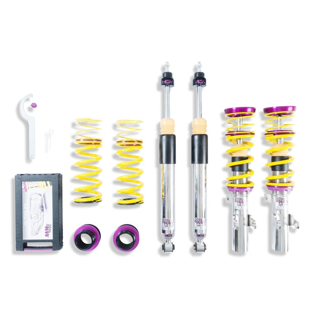KW V3 Coilover Kit for Tesla Model Y Performance What's In The Box