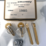 Top Secret Gold Hood Pins