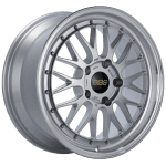 BBS LM Diamond Silver Center / Diamond Cut Lip Wheel (18x8.5 5x130 +56)