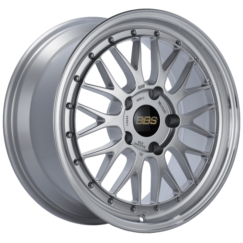 BBS LM Diamond Silver Center / Diamond Cut Lip Wheel (18x8.5 5x130 +56)