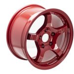 Gram Lights 57CR 18×8.5 +37 5-108 Milano Red Wheel