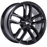 BBS SX 18×8 5×112 ET35 Crystal Black Wheel -82mm PFS/Clip Required