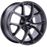 BBS SR Satin Grey Wheel (18x8 5x112 +21)