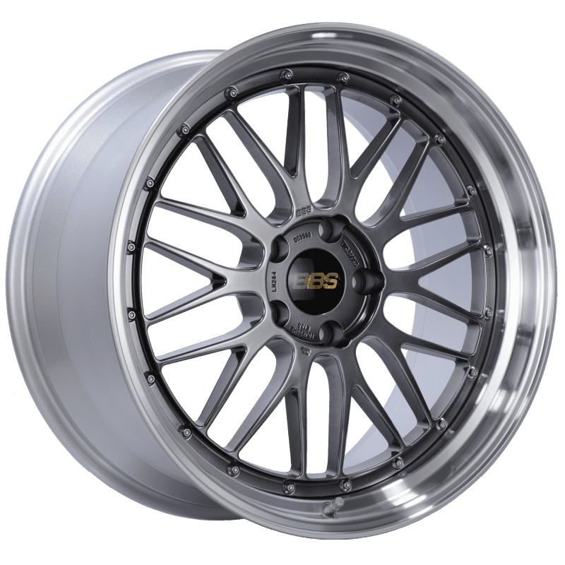 BBS LM Diamond Diamond Black Center / Diamond Cut Lip Wheel (20x10 5x120 +33)