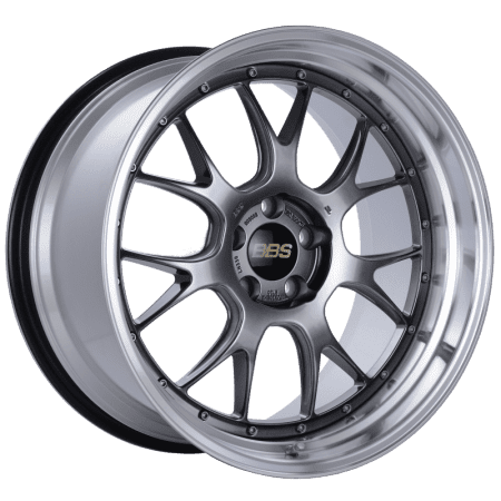BBS LM-R Diamond Black Center Diamond Cut Lip Wheel (20×11 5-114.3 +20)