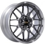 BBS RS-GT Diamond Black Center / Diamond Cut Lip Wheel (19x8.5 5x114.3 +30)