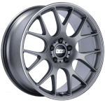 BBS CH-R 20×9.5 5×114.3 ET40 CB66 Satin Titanium Polished Rim Protector Wheel
