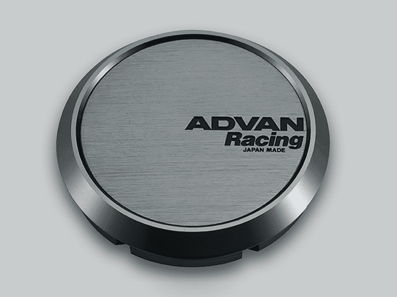 Advan 63mm Middle Centercap - Silver Alumite