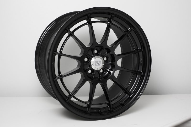 Enkei NT03+M 18×9.5 5×100 40mm Offset Black Wheel (Min Order Qty 40)