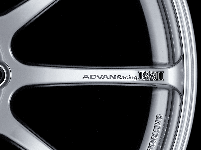 Advan RSII Spoke Sticker (Blue) – 2 Pack