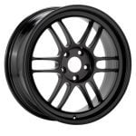Enkei RPF1 17×8 5×114.3 45mm Offset 73mm Bore Matte Black Wheel 05-07 STI/06-10 Civic Si