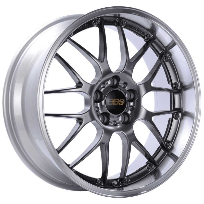 BBS RS-GT Diamond Black Center / Diamond Cut Lip Wheel (18x11 5x130 +45)