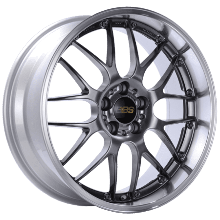 BBS RS-GT Diamond Black Center Diamond Cut Lip Wheel ( 18×9.5 5-112 +32)