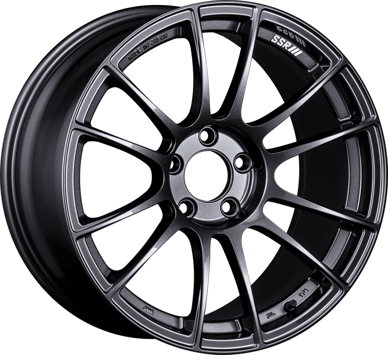SSR GTX04 19×10.5 5×112 35mm Offset Black Graphite Wheel