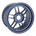Enkei RPF1 15×8 4×100 28mm Offset 5 Hub Bore Matte Blue Wheel – 11.64Lbs