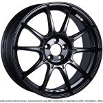 SSR GTX01 19×8.5 5×120 38mm Offset Flat Black Wheel (S/O, No Cancellations)