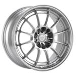 Enkei NT03+M 18×10 5×120 25mm Offset 72.6mm Bore Silver Wheel