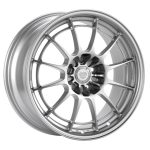 Enkei NT03+M 18×8.5 5×114.3 38mm Offset 72.6mm Bore Silver Wheel G35/350z