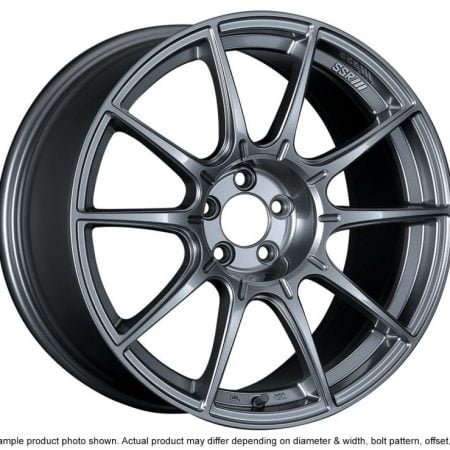 SSR GTX01 17×9 5×114.3 38mm Offset Dark Silver Wheel