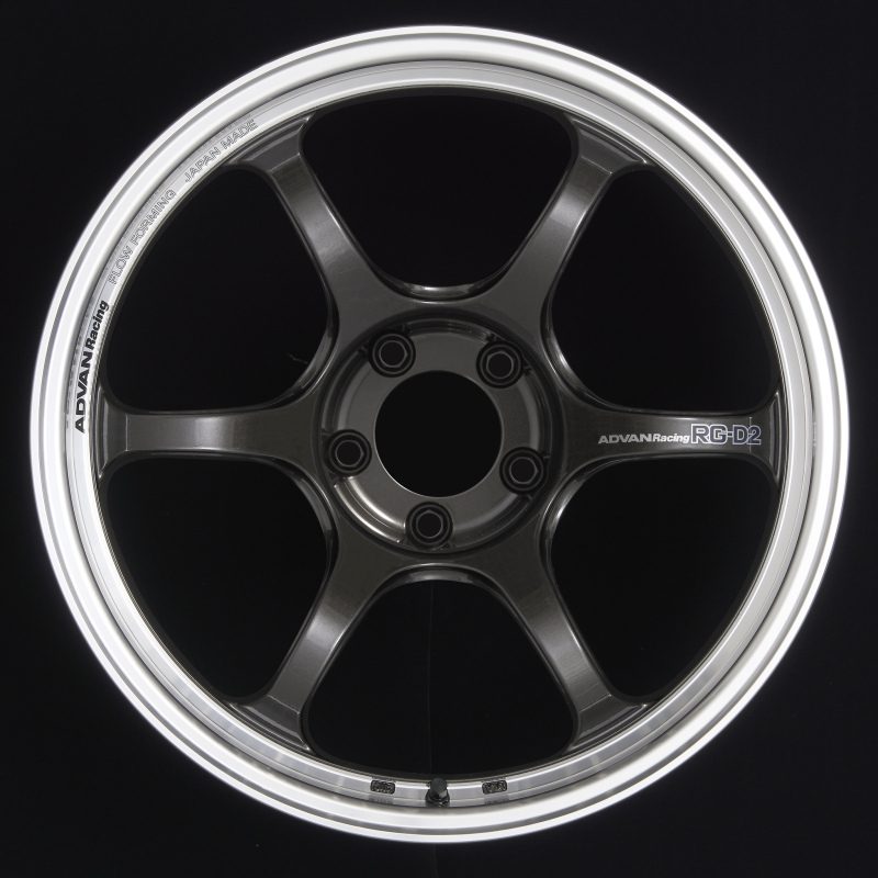 Advan RG-D2 18×11.0 +30 5-114.3 Machining & Black Gunmetallic Wheel