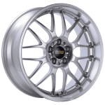 BBS RS-GT Diamond Silver Center / Diamond Cut Lip Wheel (19x9.5 5x112 +32)