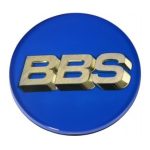 BBS 56mm Center Cap in Blue / Gold