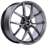 BBS CI-R Platinum Silver Polished Rim Protector Wheel (20x8.5 5x112 +32)