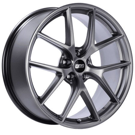 BBS CI-R Platinum Silver Polished Rim Protector Wheel (20×8.5 5×112 +32)