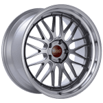 BBS LM Diamond Diamond Black Center / Diamond Cut Lip Wheel (20x10 5x120 +20)