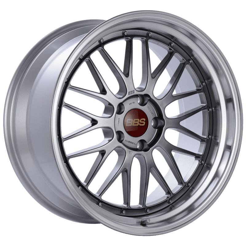 BBS LM Diamond Diamond Black Center / Diamond Cut Lip Wheel (20x10 5x120 +20)