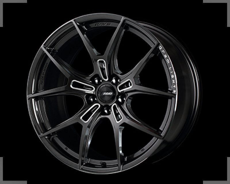 Gram Lights 57FXZ 20×9.5 +25 5-112 Super Dark Gunmetal & Machining Rim Edge DC