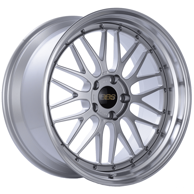 BBS LM Diamond Diamond Silver Center / Diamond Cut Lip Wheel (20x10 5x120 +20)
