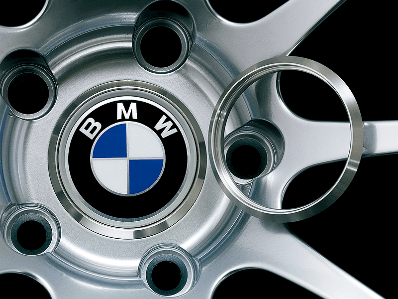 Advan 73mm BMW Centercap Adapter Ring – Silver Alumite