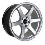 Enkei T6S 18×9.5 35mm Offset 5×112 Bolt Pattern 72.6 Bore Matte Silver Wheel