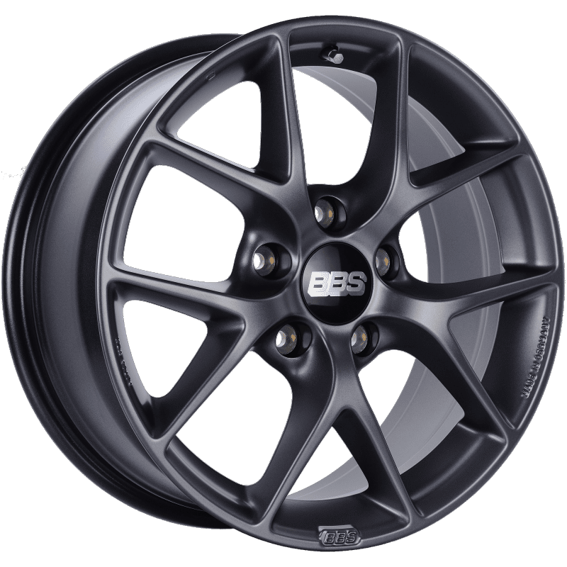 BBS SR Satin Grey Wheel (18x8 5x130 +50)