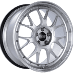 BBS LM-R 20×9.5 5×114.3 ET40 CB66 Diamond Silver Center Diamond Cut Lip Wheel