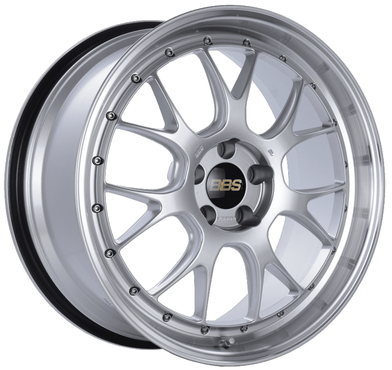BBS LM-R 20×9.5 5×114.3 ET40 CB66 Diamond Silver Center Diamond Cut Lip Wheel