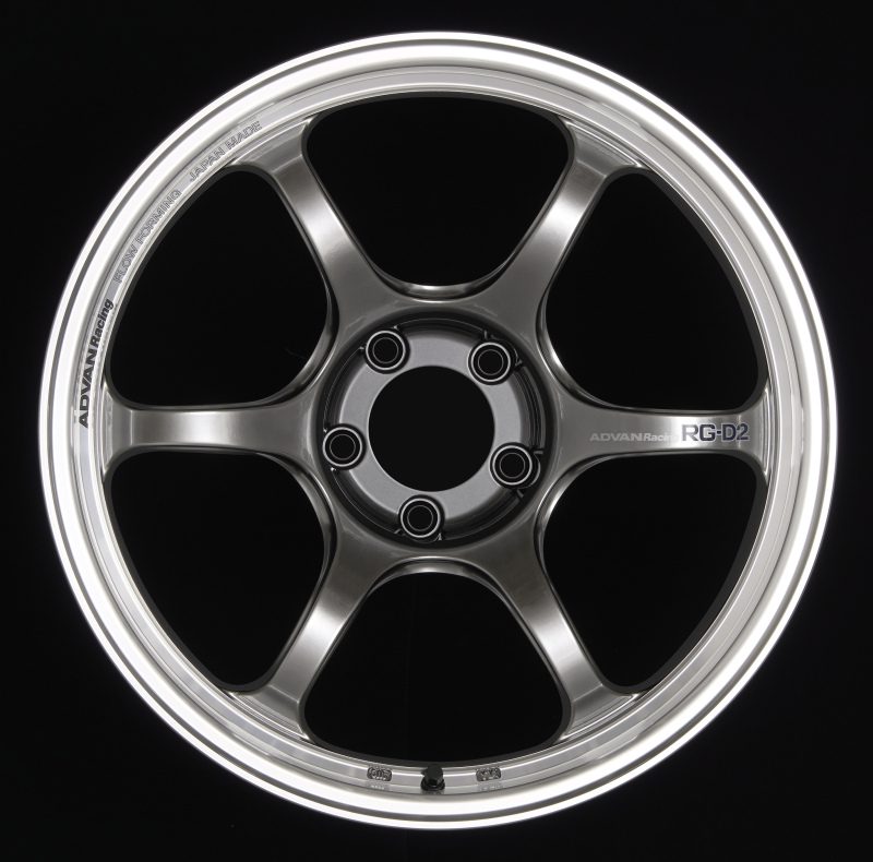 Advan RG-D2 17×9.0 +62 5-114.3 Machining & Racing Hyper Black Wheel