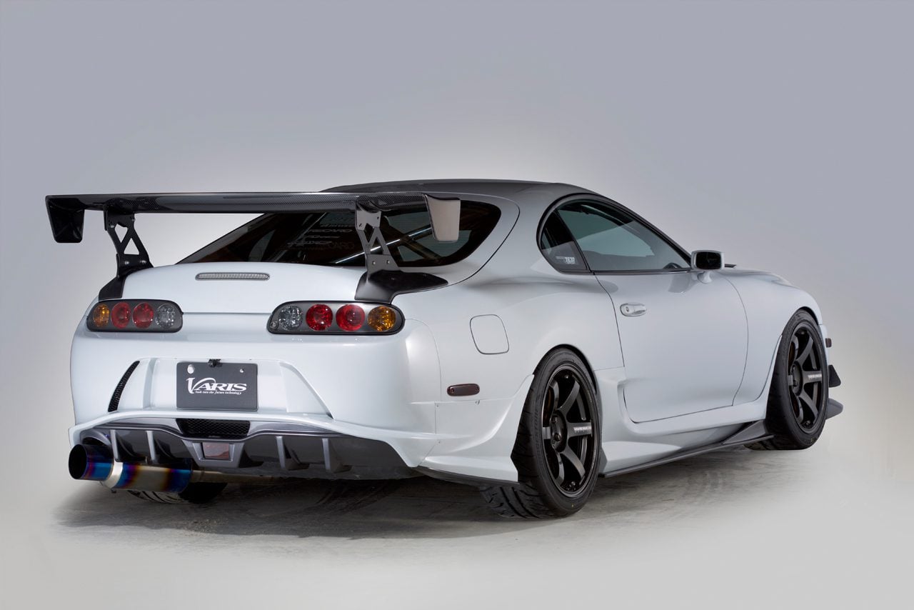 Varis 1600mm Euro Edition GT Wing for JZA80 Toyota Supra