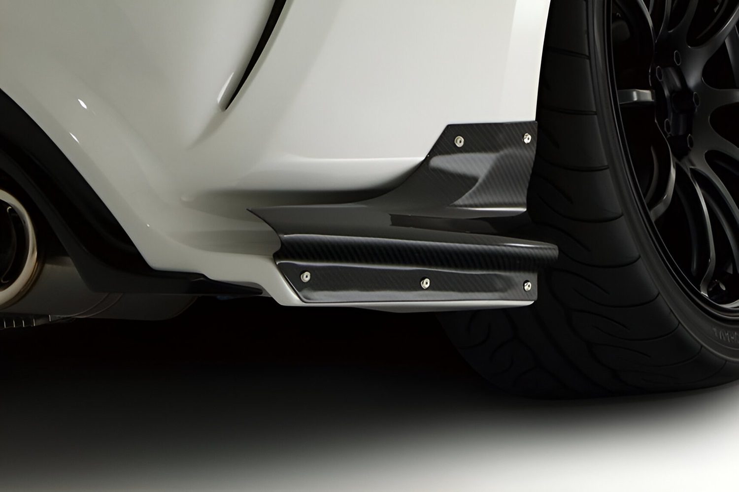 Varis Carbon Rear Air Shroud (for Varis Arising-II rear bumper) for Scion FR-S / ZC6 Subaru BRZ / ZN6 Toyota GT86