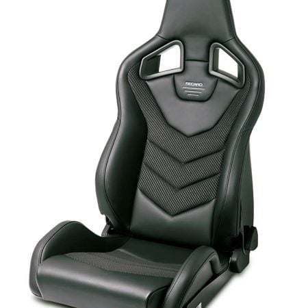 RECARO Dynamic Series Sportster GT Driver Seat in Black Leather / Carbon Weave [410.1GT.3167]