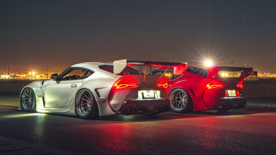 Air Lift Performance 2020-2021 Toyota Supra (A90) Front Kit main image 1