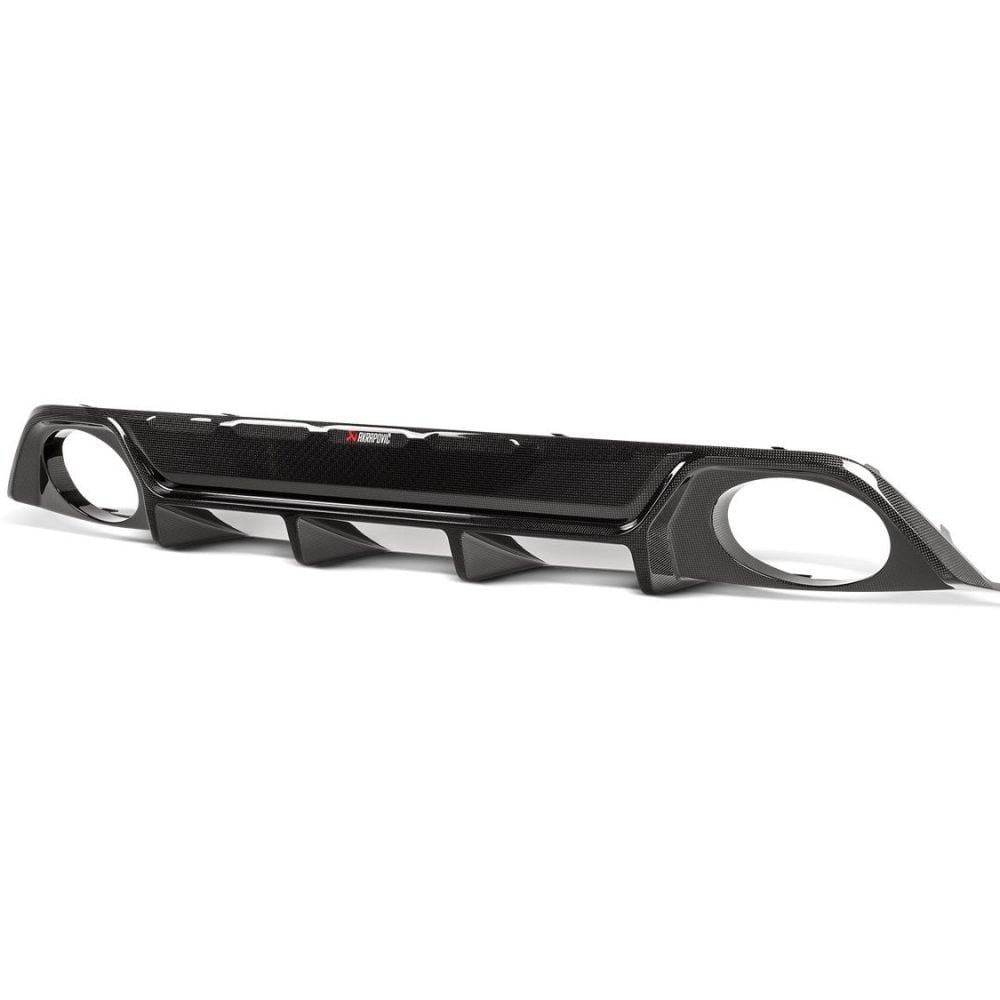Akrapovič High-Gloss Carbon Rear Diffuser for 8Y Audi RS3