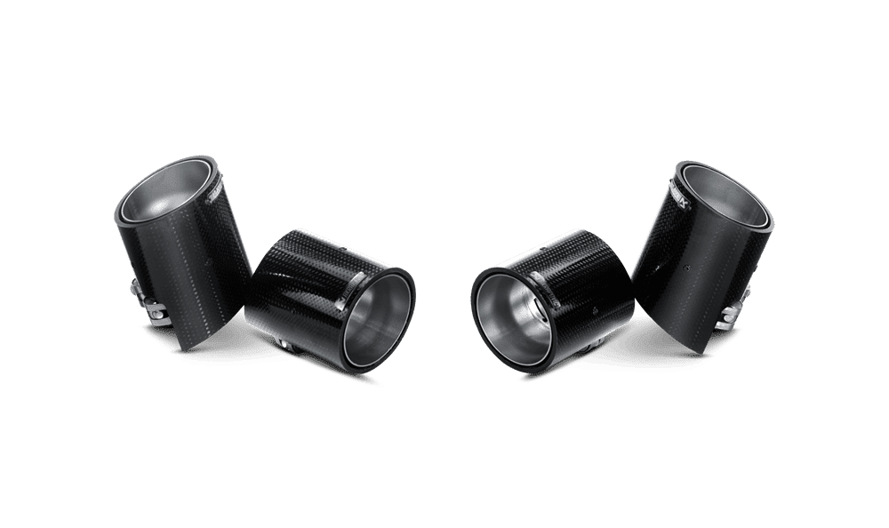 Akrapovic Carbon Titanium Tail Pipe Set for E82 BMW 1 Series M Coupe